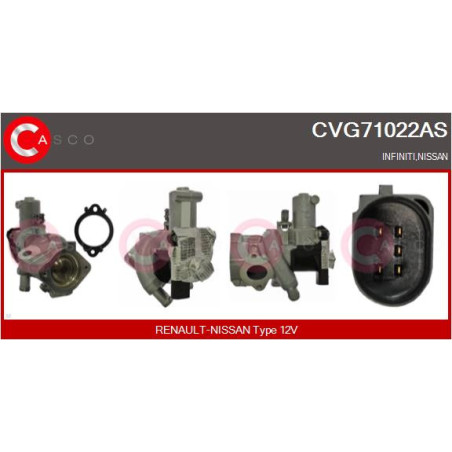 Vanne EGR / AGR CASCO