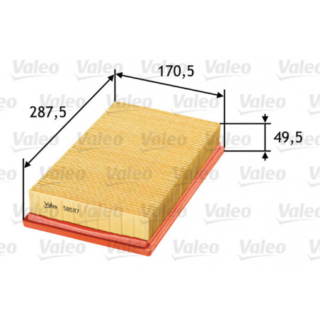 Filtre à air VALEO