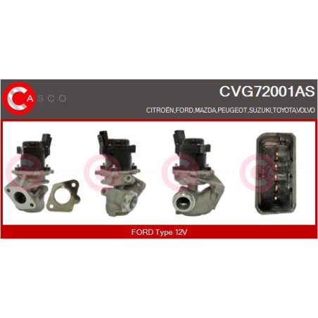 Vanne EGR / AGR CASCO