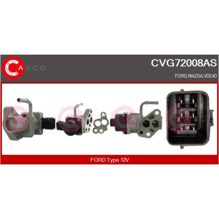 Vanne EGR / AGR CASCO