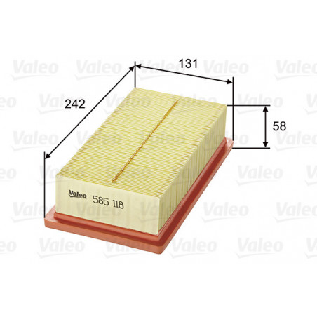 Filtre à air VALEO
