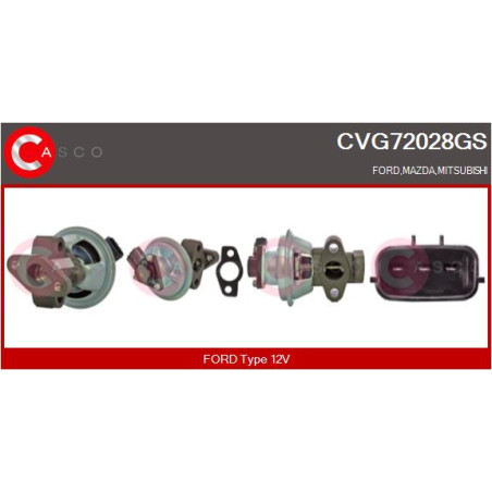 Vanne EGR / AGR CASCO