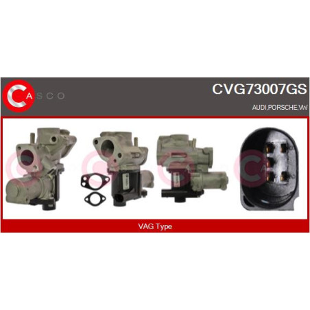 Vanne EGR / AGR CASCO