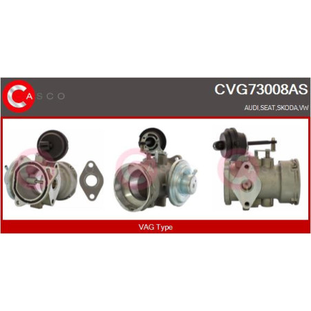 Vanne EGR / AGR CASCO