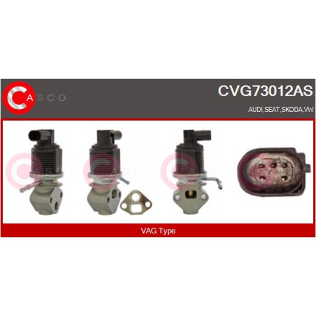 Vanne EGR / AGR CASCO