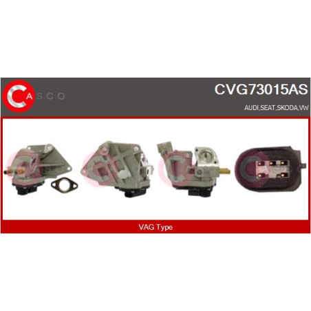 Vanne EGR / AGR CASCO