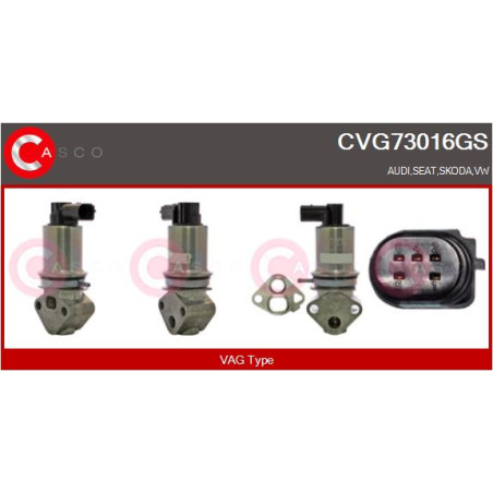 Vanne EGR / AGR CASCO