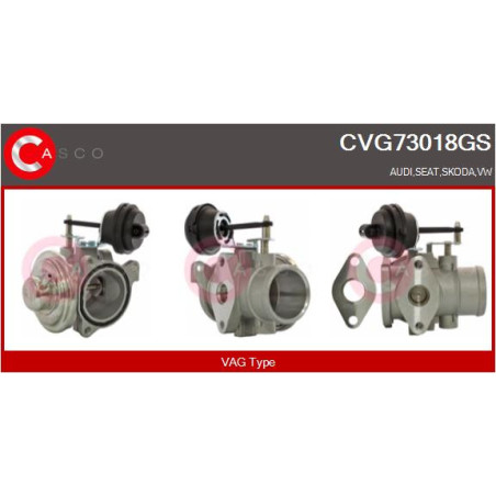 Vanne EGR / AGR CASCO