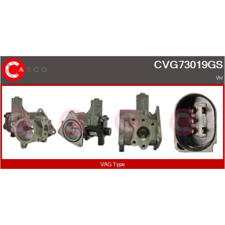 Vanne EGR / AGR CASCO