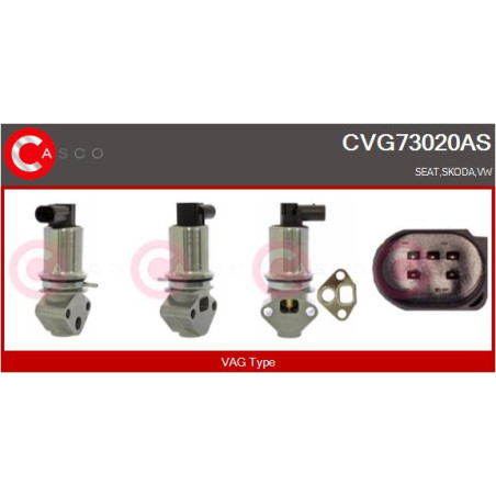 Vanne EGR / AGR CASCO