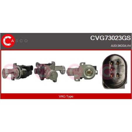 Vanne EGR / AGR CASCO