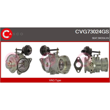 Vanne EGR / AGR CASCO