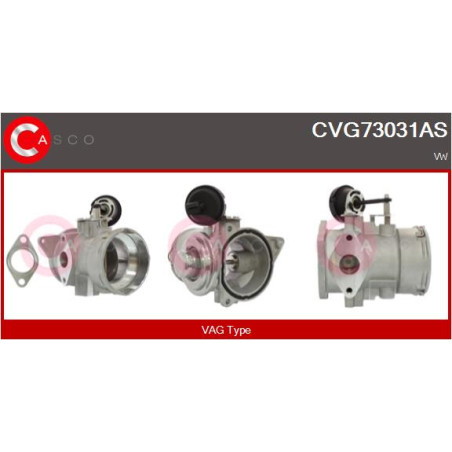 Vanne EGR / AGR CASCO