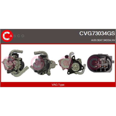 Vanne EGR / AGR CASCO