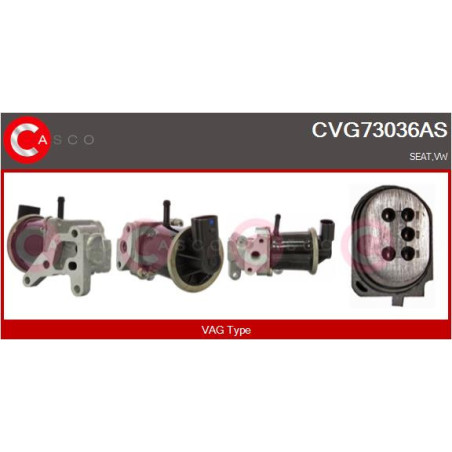 Vanne EGR / AGR CASCO