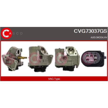 Vanne EGR / AGR CASCO