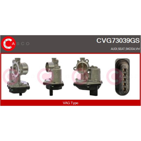 Vanne EGR / AGR CASCO