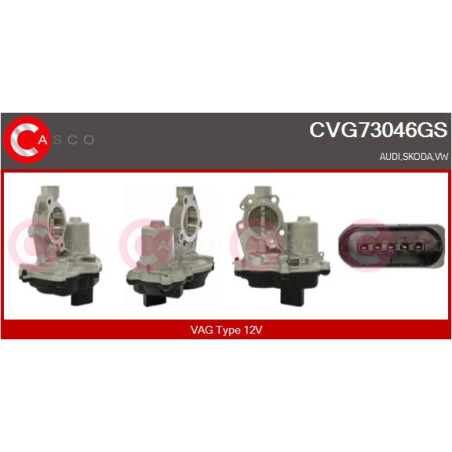 Vanne EGR / AGR CASCO