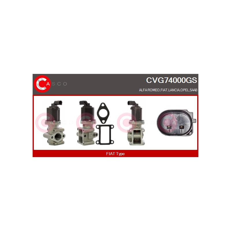 Vanne EGR / AGR CASCO