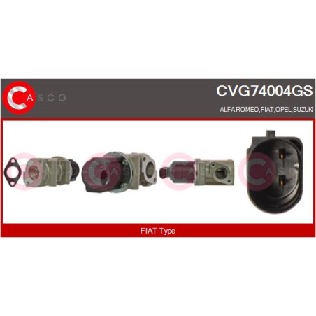 Vanne EGR / AGR CASCO