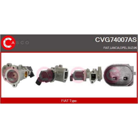 Vanne EGR / AGR CASCO