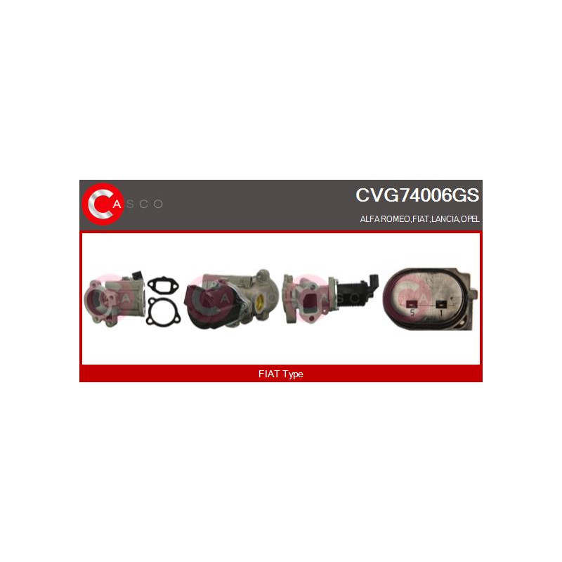 Vanne EGR / AGR CASCO