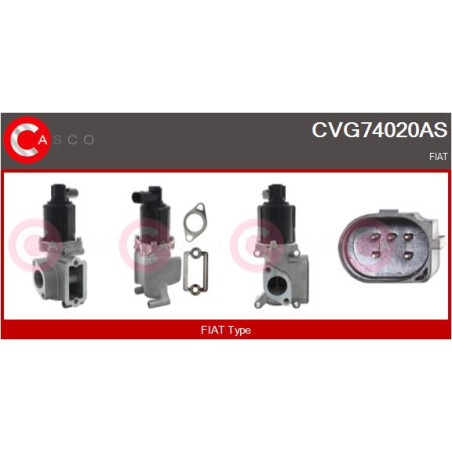 Vanne EGR / AGR CASCO