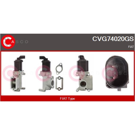 Vanne EGR / AGR CASCO