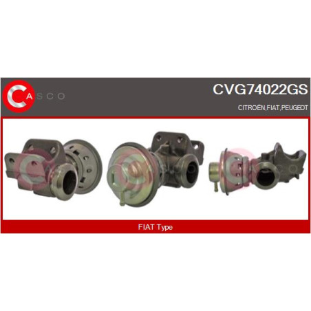 Vanne EGR / AGR CASCO