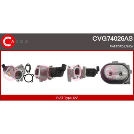 Vanne EGR / AGR CASCO