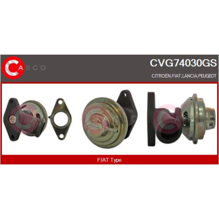 Vanne EGR / AGR CASCO