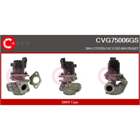 Vanne EGR / AGR CASCO