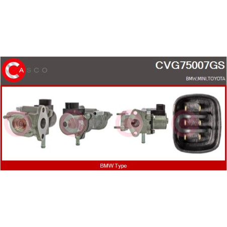 Vanne EGR / AGR CASCO