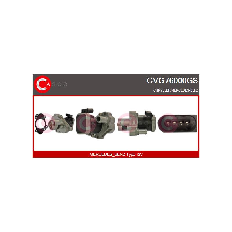 Vanne EGR / AGR CASCO