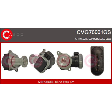 Vanne EGR / AGR CASCO