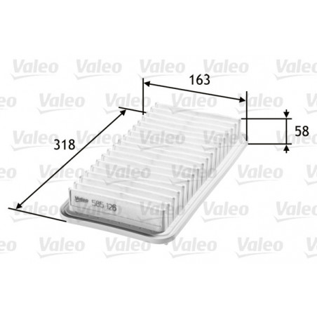 Filtre à air VALEO