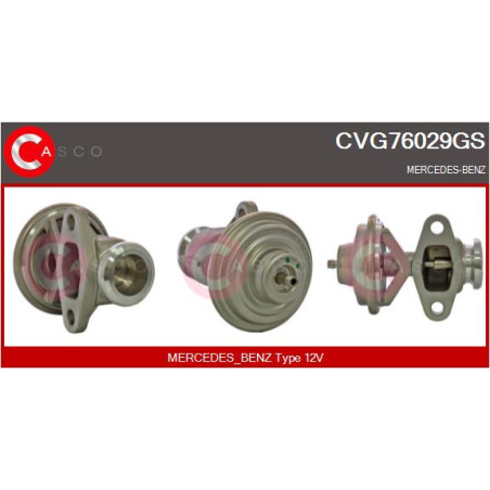 Vanne EGR / AGR CASCO