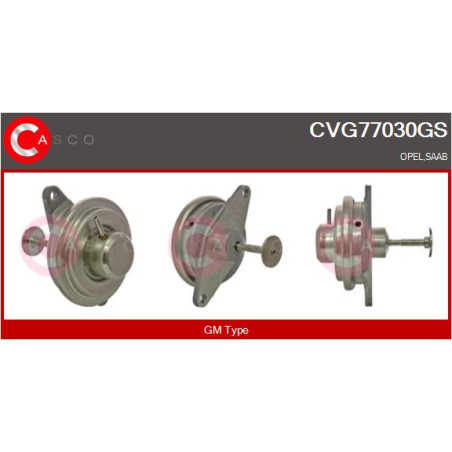 Vanne EGR / AGR CASCO