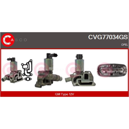 Vanne EGR / AGR CASCO