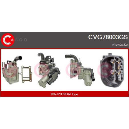 Vanne EGR / AGR CASCO