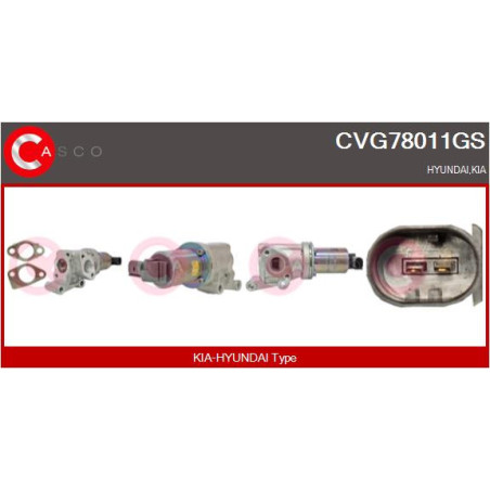 Vanne EGR / AGR CASCO