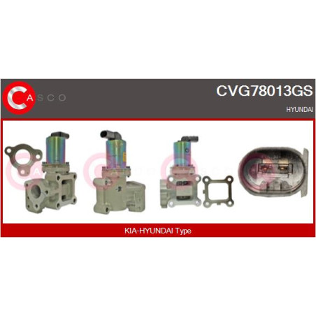 Vanne EGR / AGR CASCO