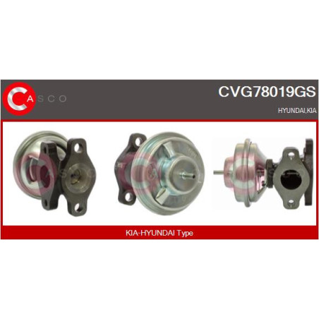 Vanne EGR / AGR CASCO