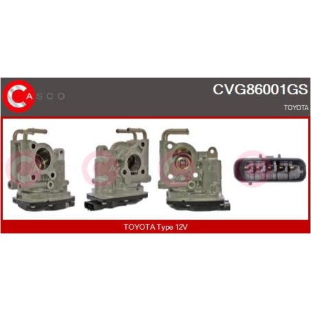 Vanne EGR / AGR CASCO