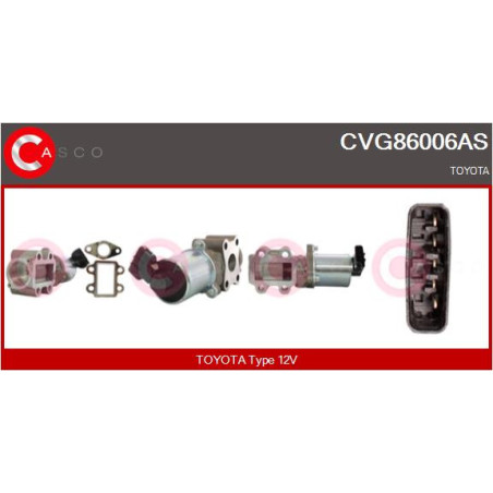 Vanne EGR / AGR CASCO