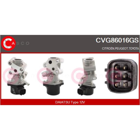 Vanne EGR / AGR CASCO