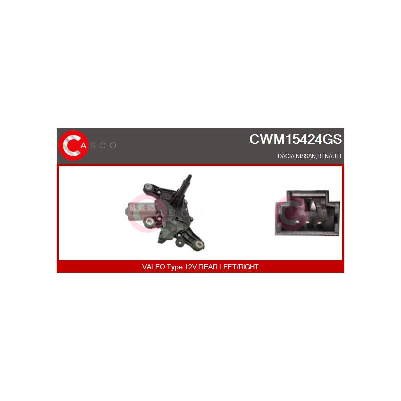 Moteur d'essuie-glace CASCO