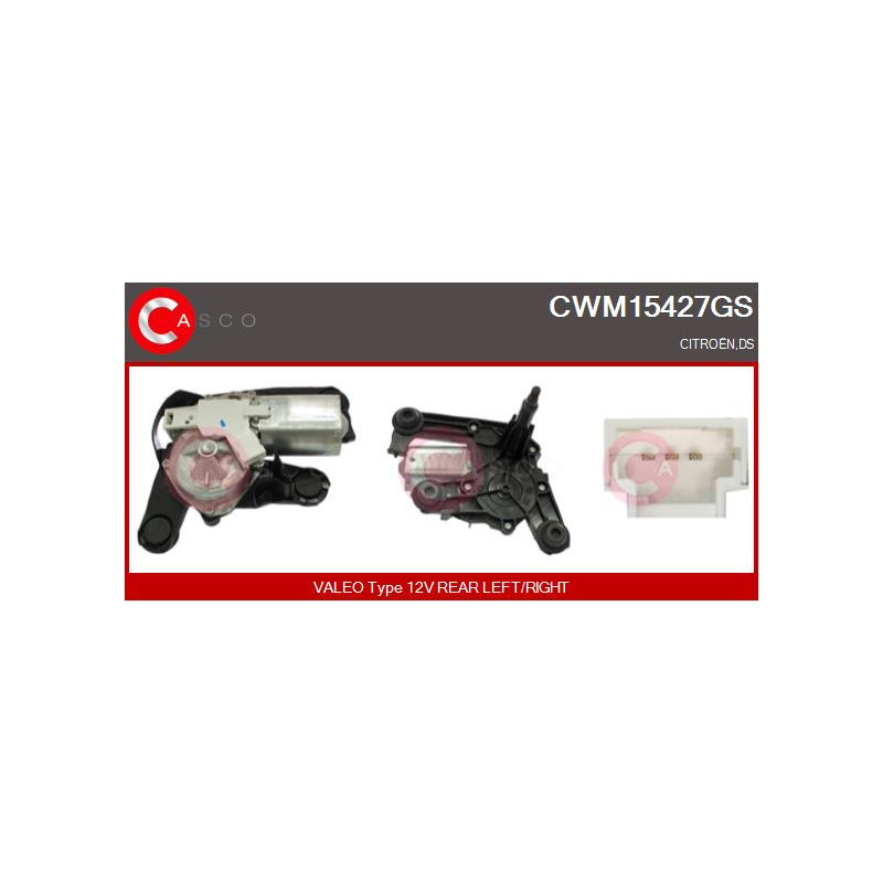 Moteur d'essuie-glace CASCO