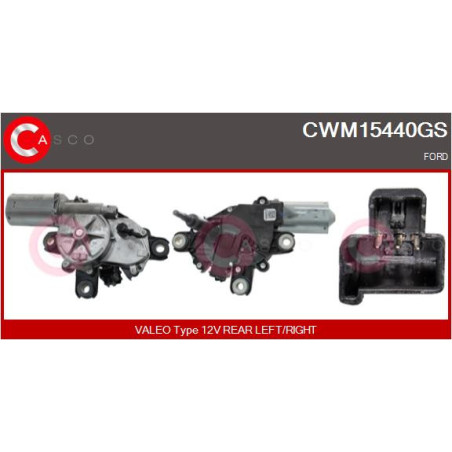 Moteur d'essuie-glace CASCO