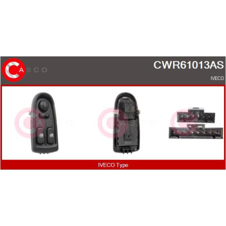 Interrupteur de vitres électriques CASCO